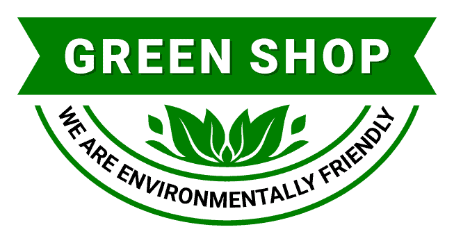 Environmentally Friendly Green Shop