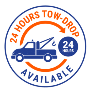 24 Hour Tow-Drop Off Service Banner